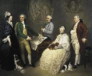 Franciszek Smuglewicz Portrait of James Byres of Tonley and his family oil